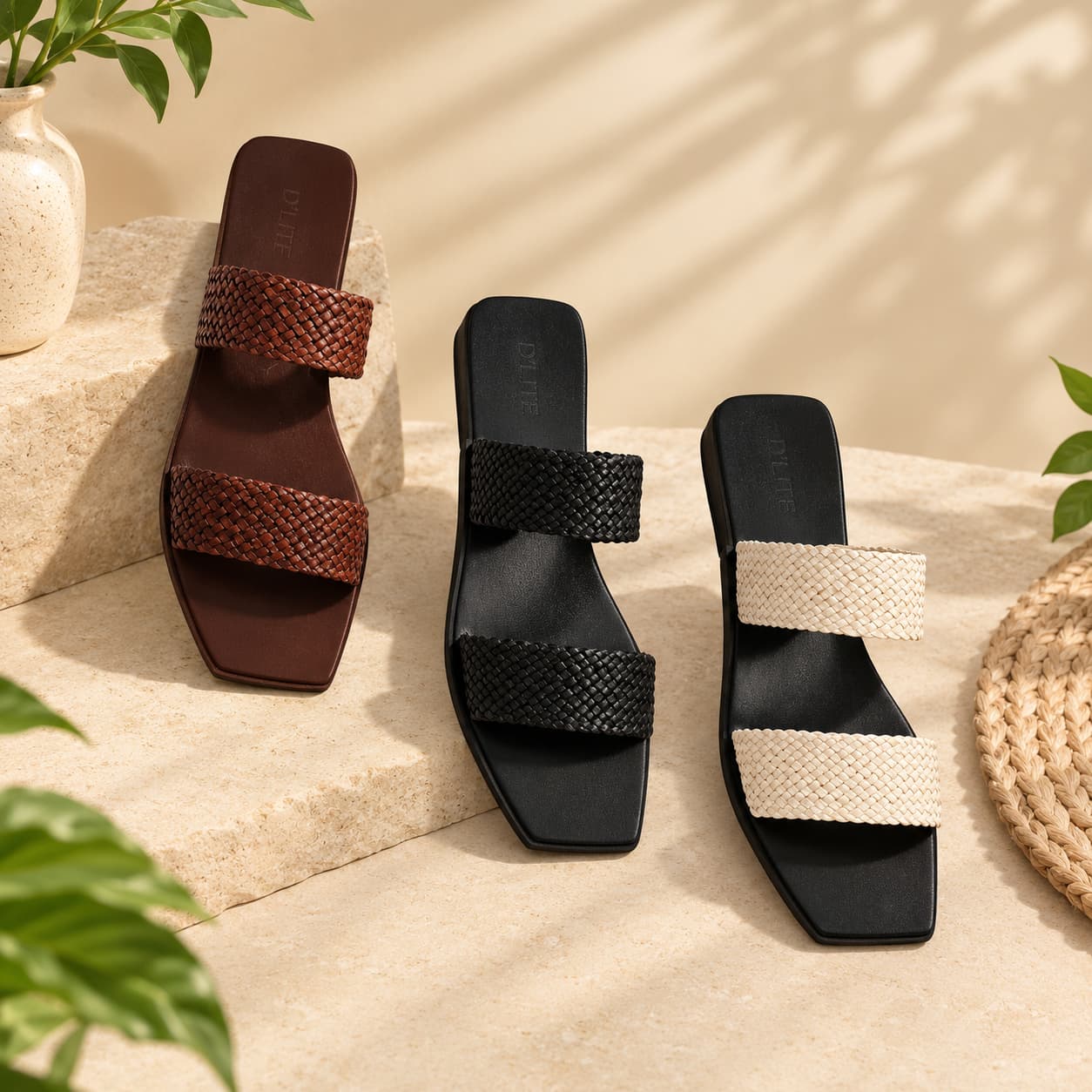 Ladies leather footwear