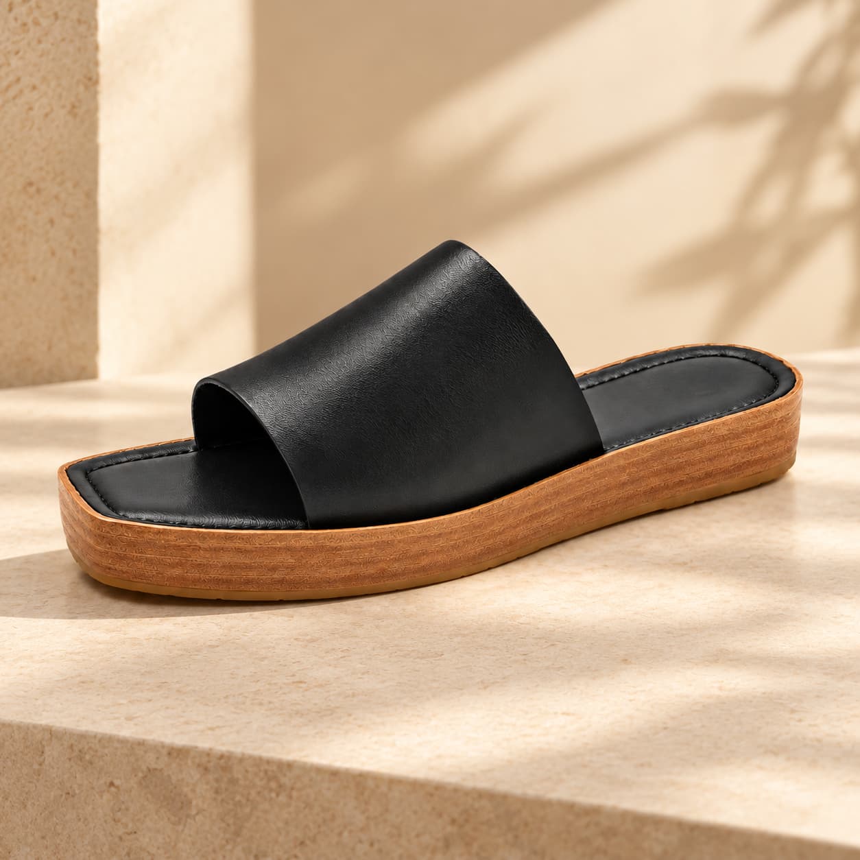 Ladies leather footwear