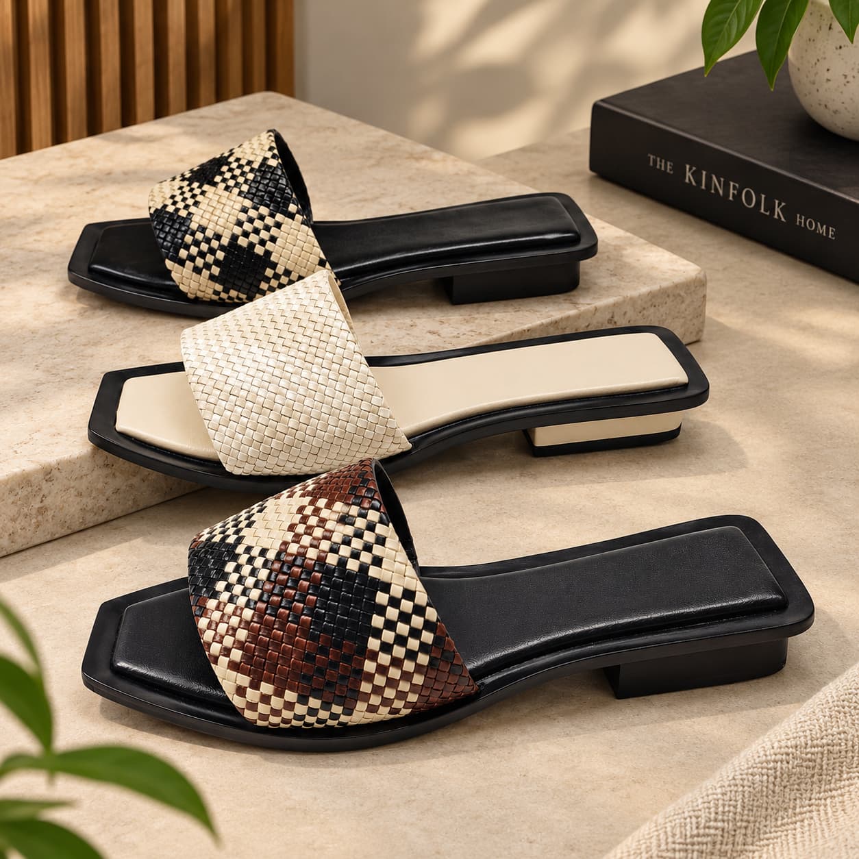 Ladies leather footwear